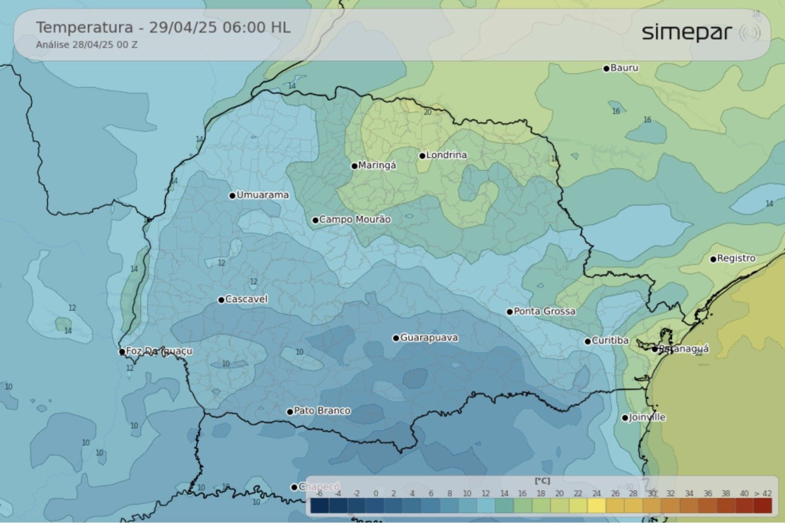 Primeira geada de 2025 é esperada para esta terça-feira, prevê Simepar 4 WhatsApp Image 2025 04 28 at 11.38.14