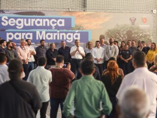 Floriano mais segura! Maringá inaugura base da Guarda Civil Municipal com patrulhamento 24h e telefone direto para a comunidade. Mais segurança e agilidade!
