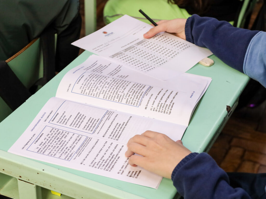 aplicacao das provas do Sistema de Avaliacao da Educacao Basica Saeb - Saiba Já News