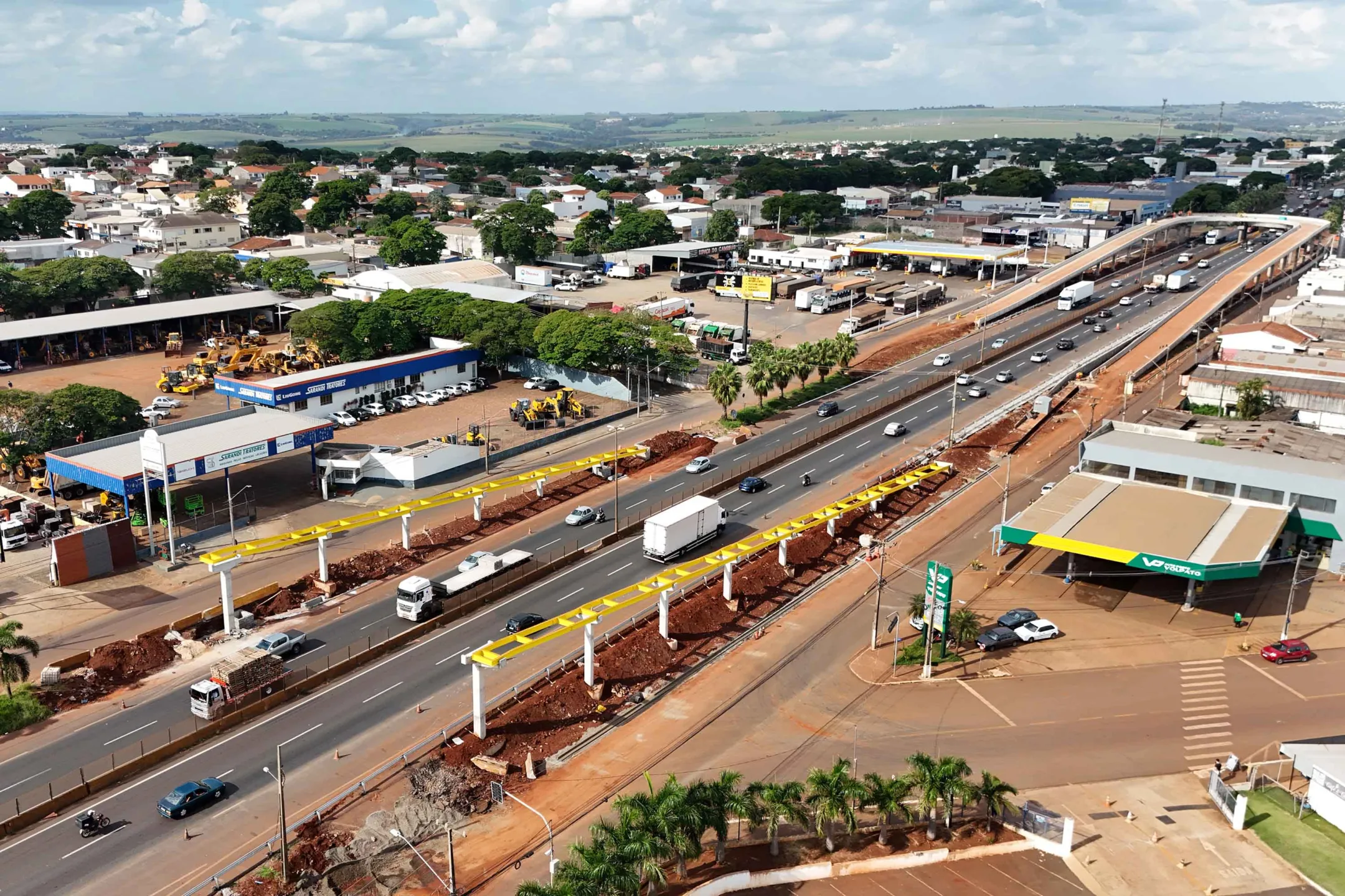 FIQUE ATENTO: BR-376 em Sarandi terá interdição no sábado para obra de nova passarela; trânsito será afetado, planeje-se! 6 br 376 novos viadutos de sarandi 2