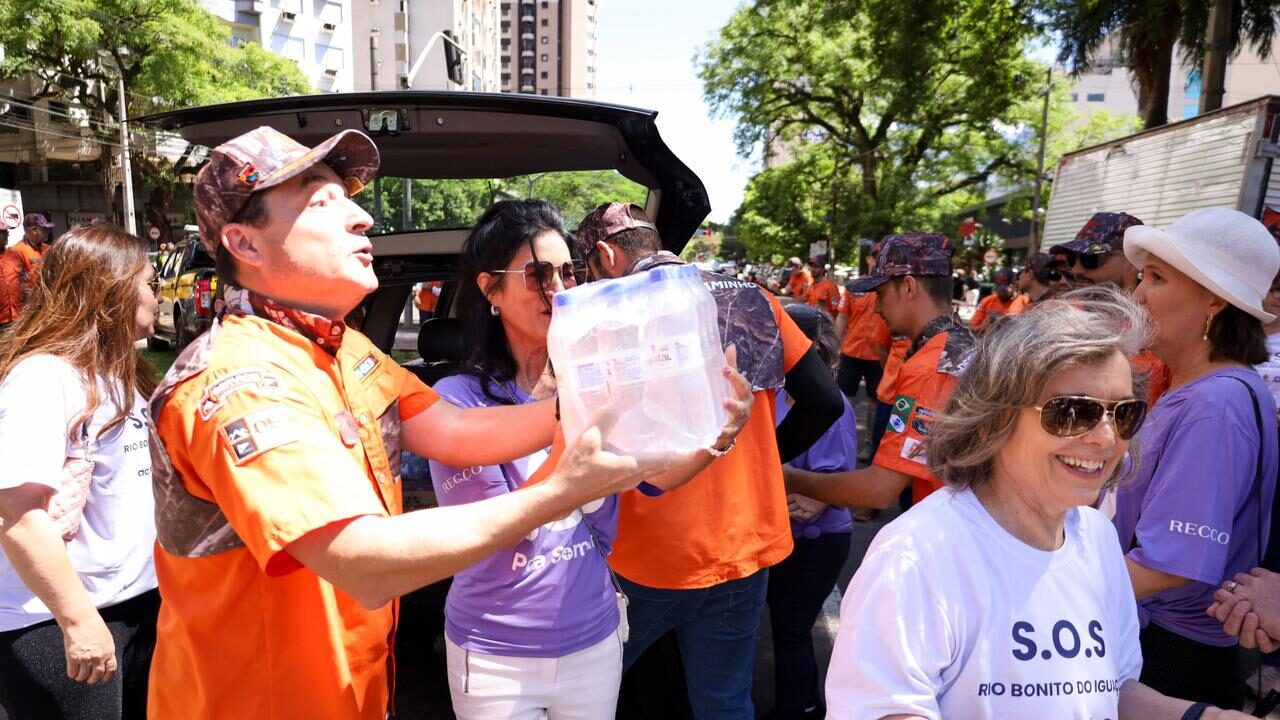 Maringá arrecada grande quantidade de donativos para famílias atingidas por tornado no Paraná