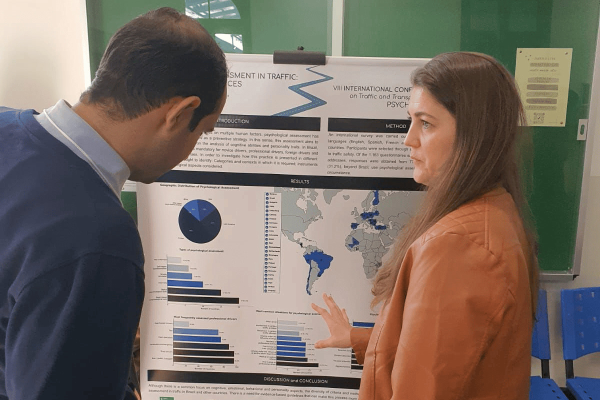 Detran-PR apresenta trabalhos em conferência internacional de psicologia do trânsito