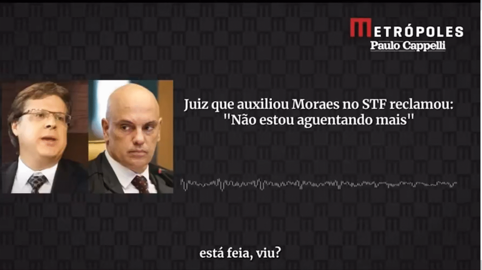 Airton Vieira, ex-auxiliar de Moraes no STF relata desgaste em áudio