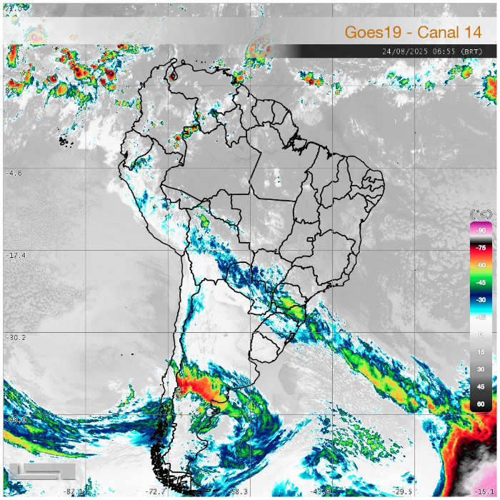 Paraná terá chuvas e grande variação de temperaturas no domingo e seguirá instável na segunda-feira 2 image 244 - Saiba Já News
