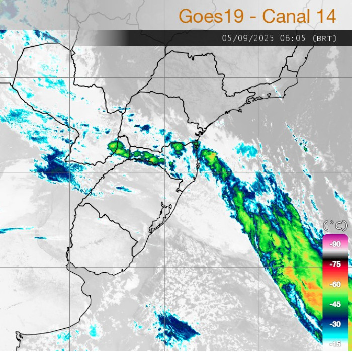 Previsão do tempo: Fim de semana de chuvas no Paraná 2 image 258 - Saiba Já News