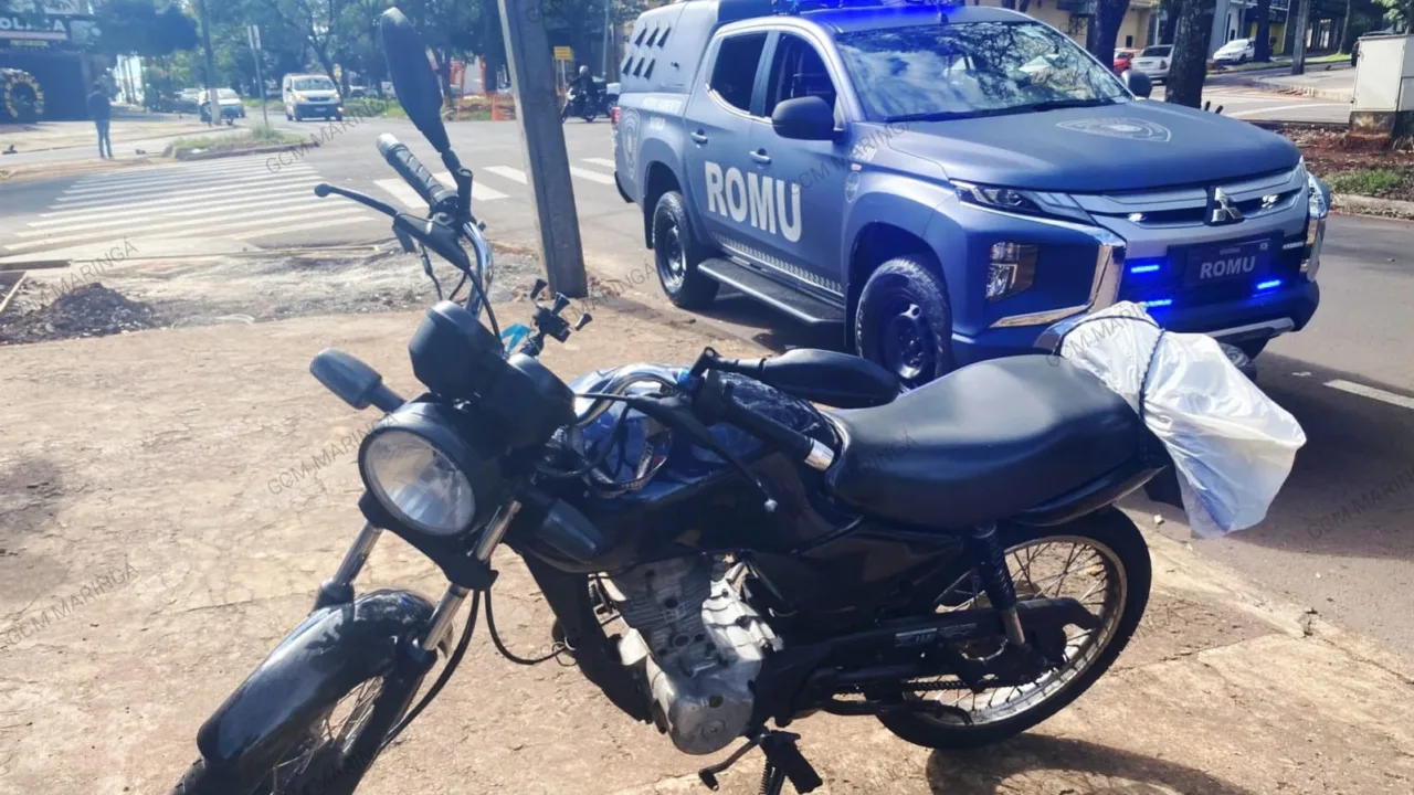 motocicleta Honda CG 125 Fan que acumulava mais de R 250 mil em multas de transito
