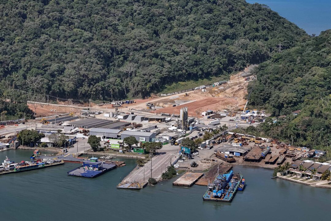 Começa a instalação dos cabos de aço no trecho estaiado da Ponte de Guaratuba 11 ponte guaratuba foto rdziura 7 - Saiba Já News
