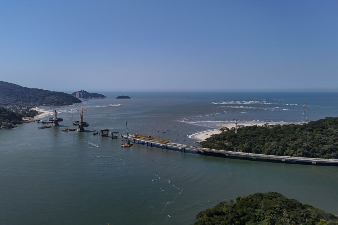 Começa a instalação dos cabos de aço no trecho estaiado da Ponte de Guaratuba 36 ponte guaratuba foto rdziura 8 - Saiba Já News
