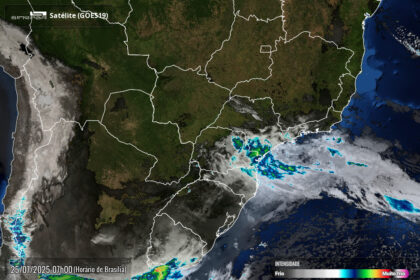 Previsão do tempo: chuva intensa e frio no Paraná