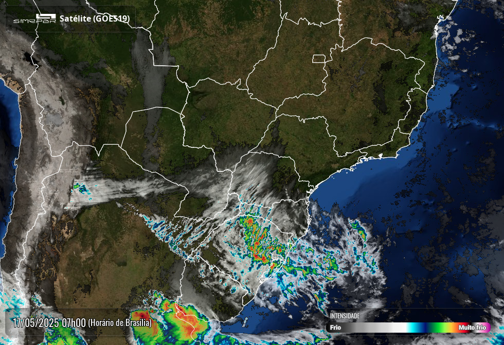 Sábado de sol com névoa matinal no leste e calor à tarde no oeste do Paraná. Domingo traz mais nuvens e chance de chuva com trovoadas no final do dia. Previsão completa do Simepar.