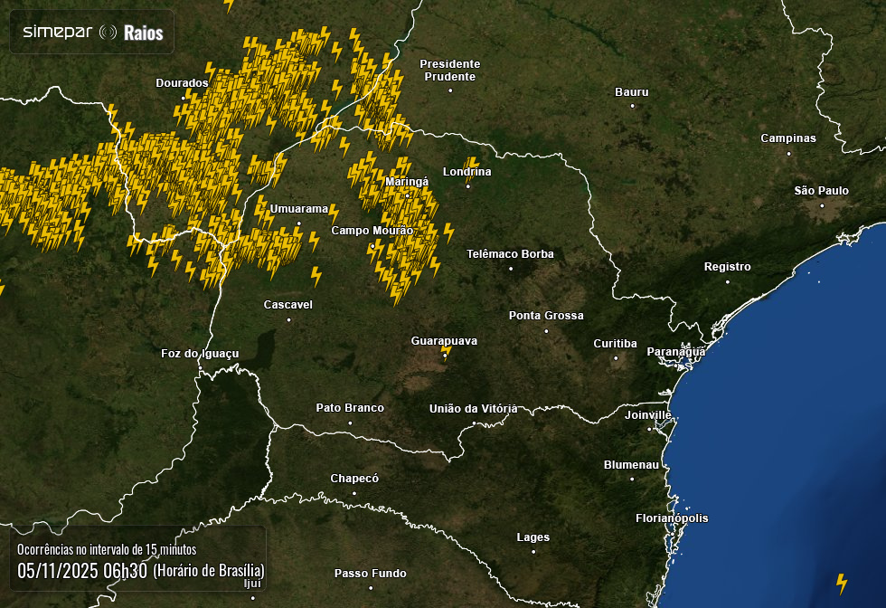 ⚡️ Instabilidade aumenta no Paraná: risco de temporais no oeste e noroeste; litoral com calorão 3 product1 5 5 - Saiba Já News