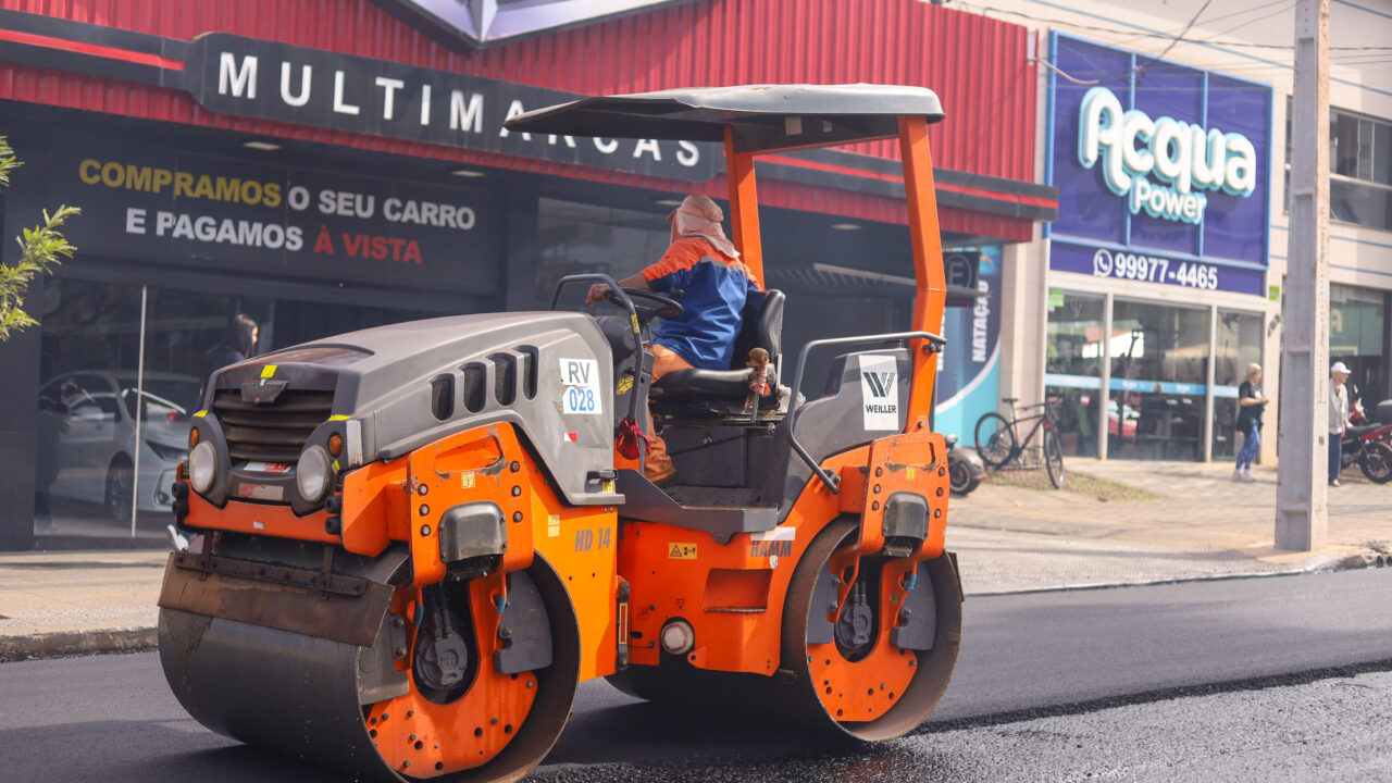 Recapeamento asfáltico