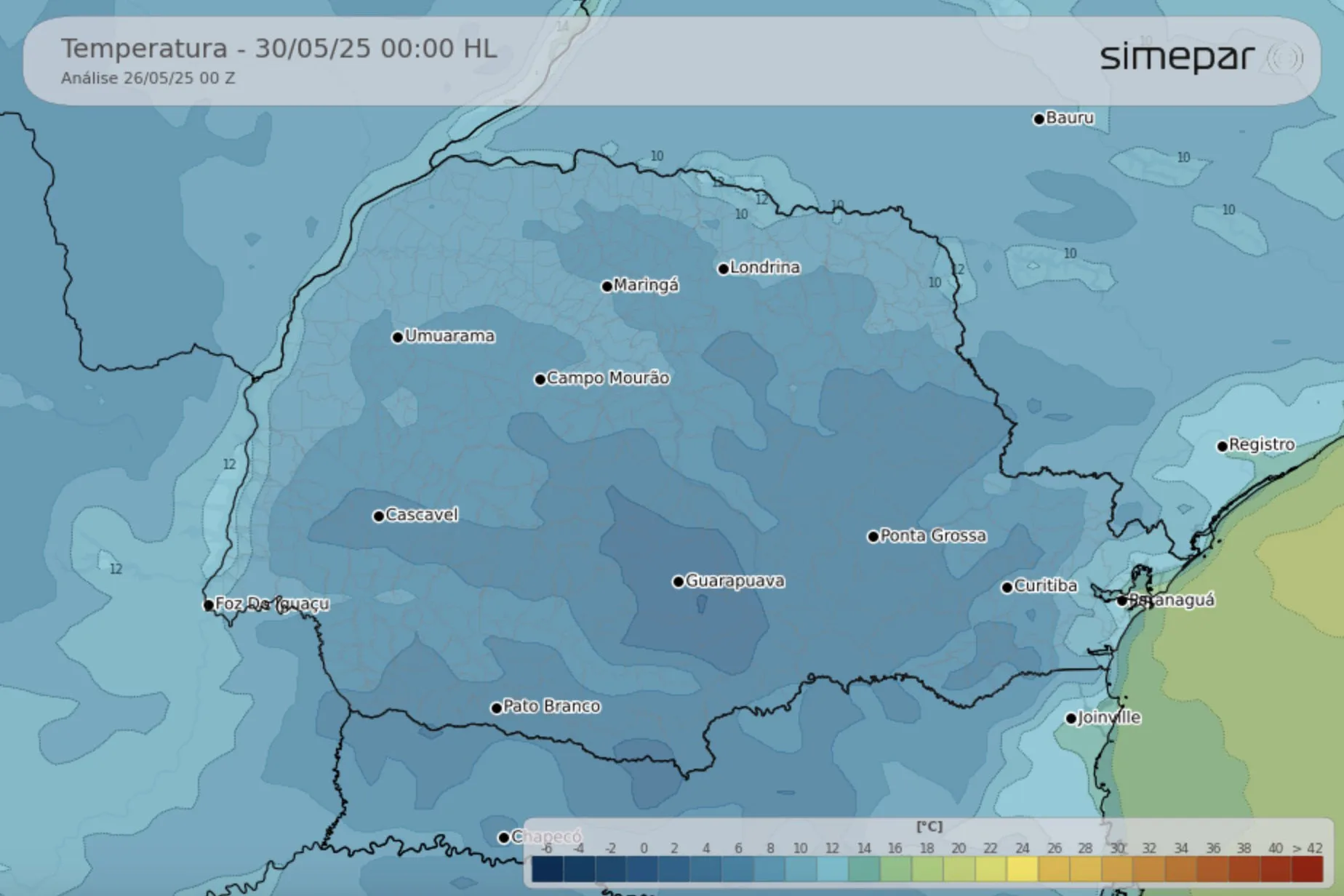 Prepare-se! Onda de frio intenso trará temperaturas congelantes perto de 0°C 4 screenshot 2025 05 26 at 11.14.01 am