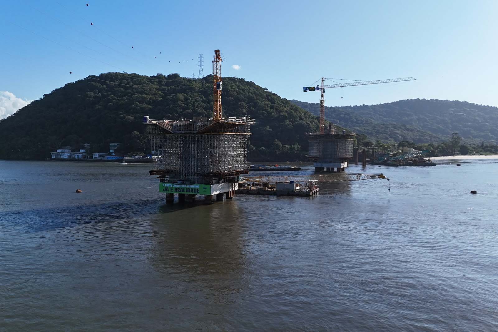 Do sonho à realidade: Governador Ratinho Junior visitou canteiro de obras da Ponte de Guaratuba que alcançou 50% de conclusão 27 whatsapp image 2025 05 01 at 13.37.23 2