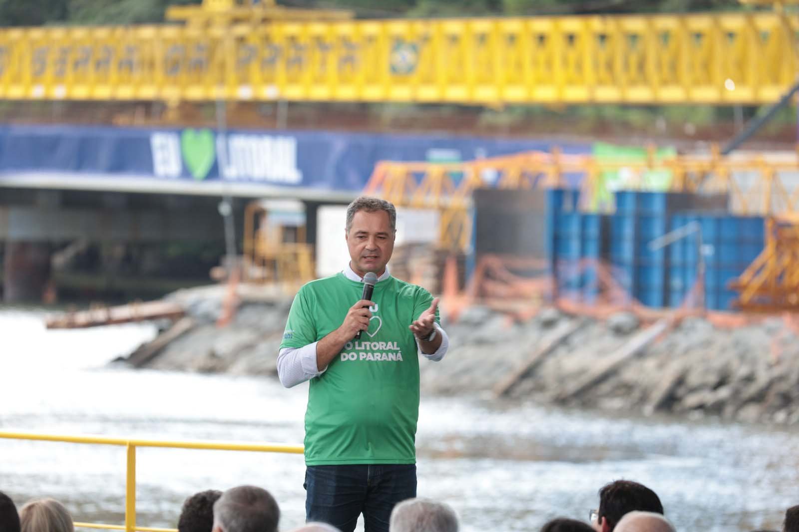 Do sonho à realidade: Governador Ratinho Junior visitou canteiro de obras da Ponte de Guaratuba que alcançou 50% de conclusão 40 whatsapp image 2025 05 01 at 13.37.24 3
