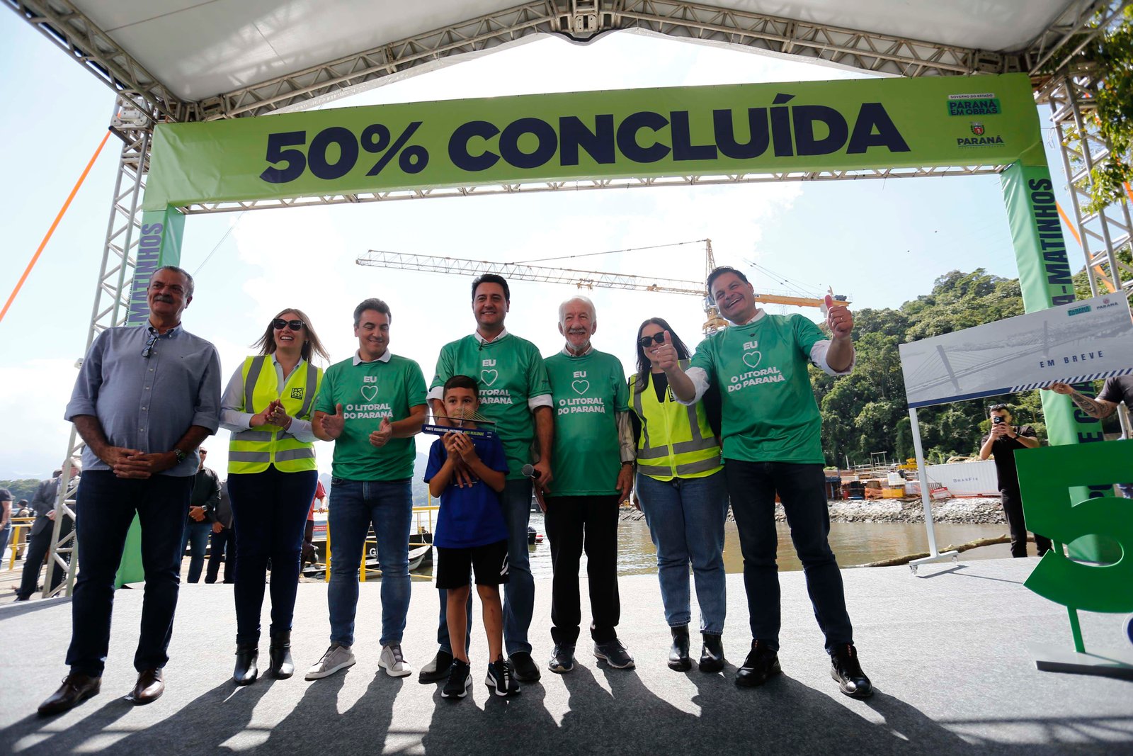 Do sonho à realidade: Governador Ratinho Junior visitou canteiro de obras da Ponte de Guaratuba que alcançou 50% de conclusão 21 whatsapp image 2025 05 01 at 13.51.23 1