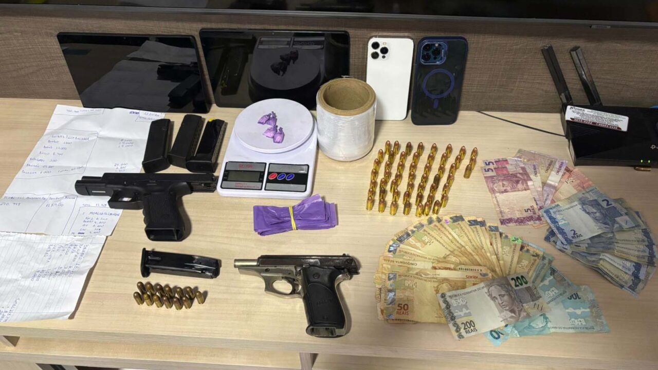 Polícia prende 8 pessoas em operação contra o tráfico de drogas no Norte do Paraná